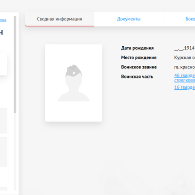 Сводная информация