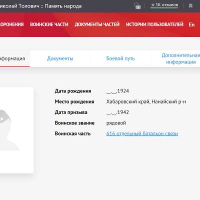 Сводная информация